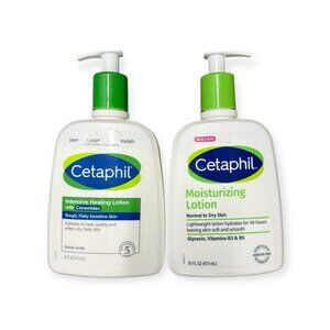 Cetaphil lotion  bundle 16 oz per bottle lot of 2 bottles